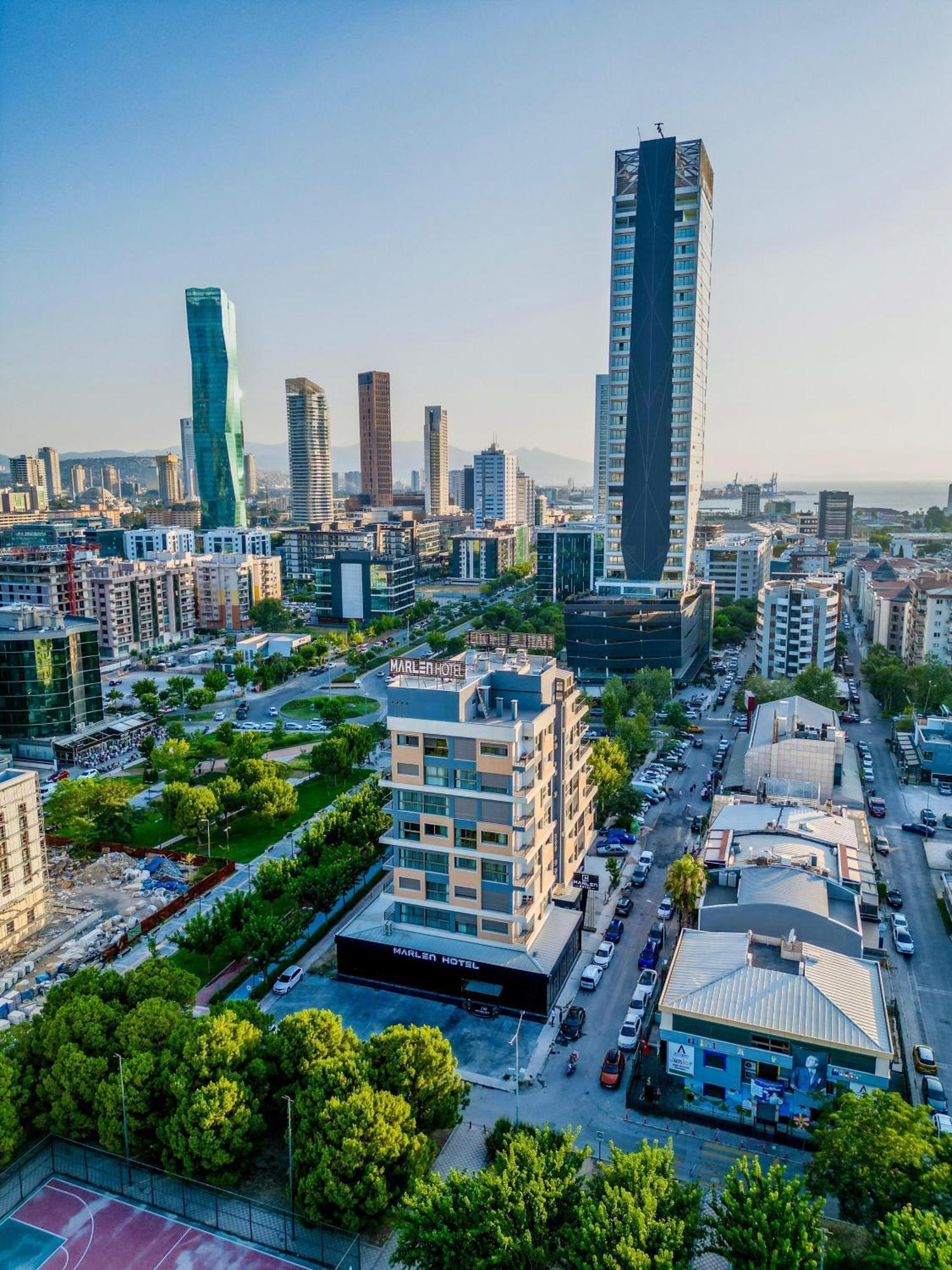 Marlen Hotel Bayrakli Esmirna Exterior foto