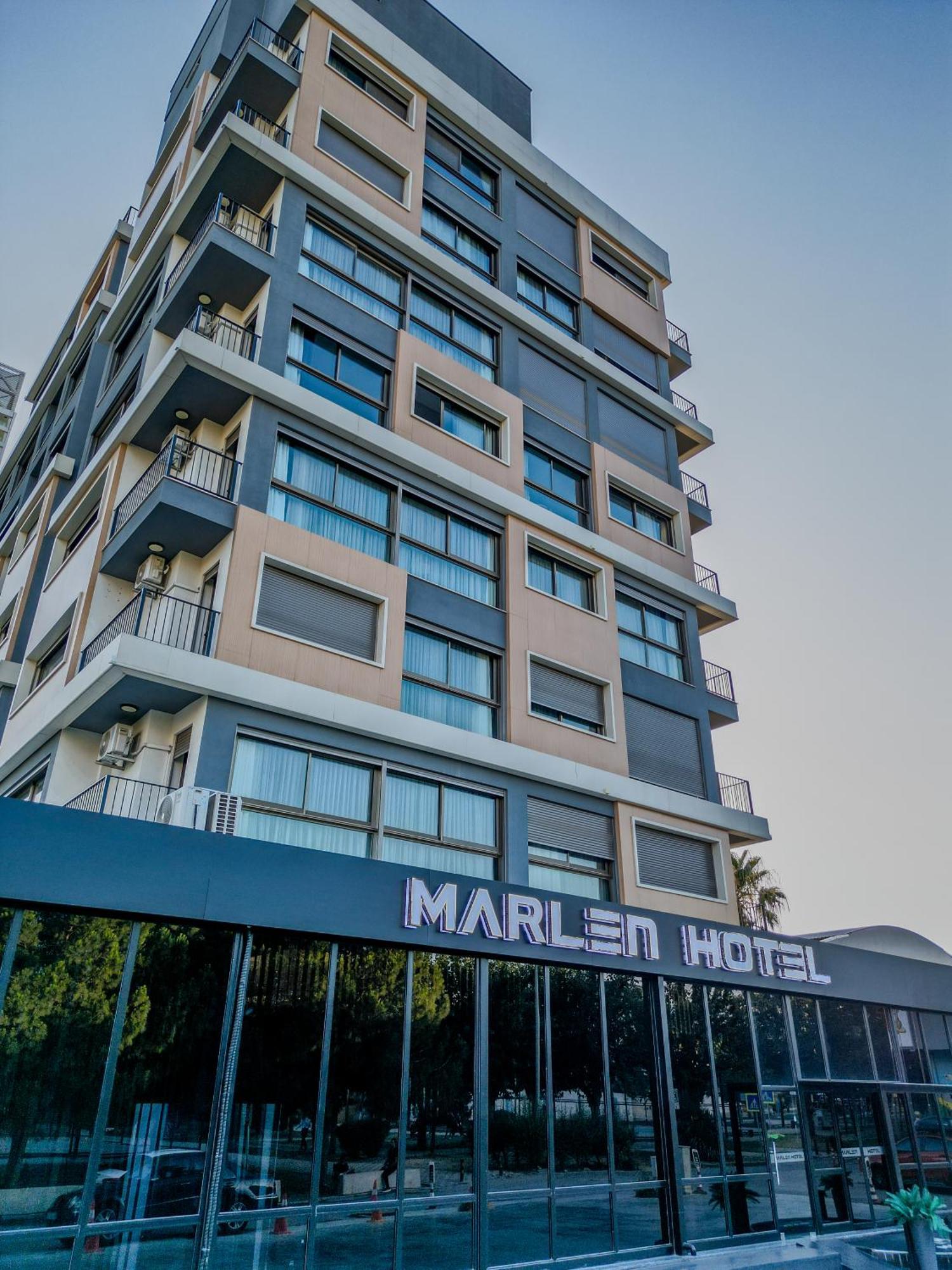 Marlen Hotel Bayrakli Esmirna Exterior foto